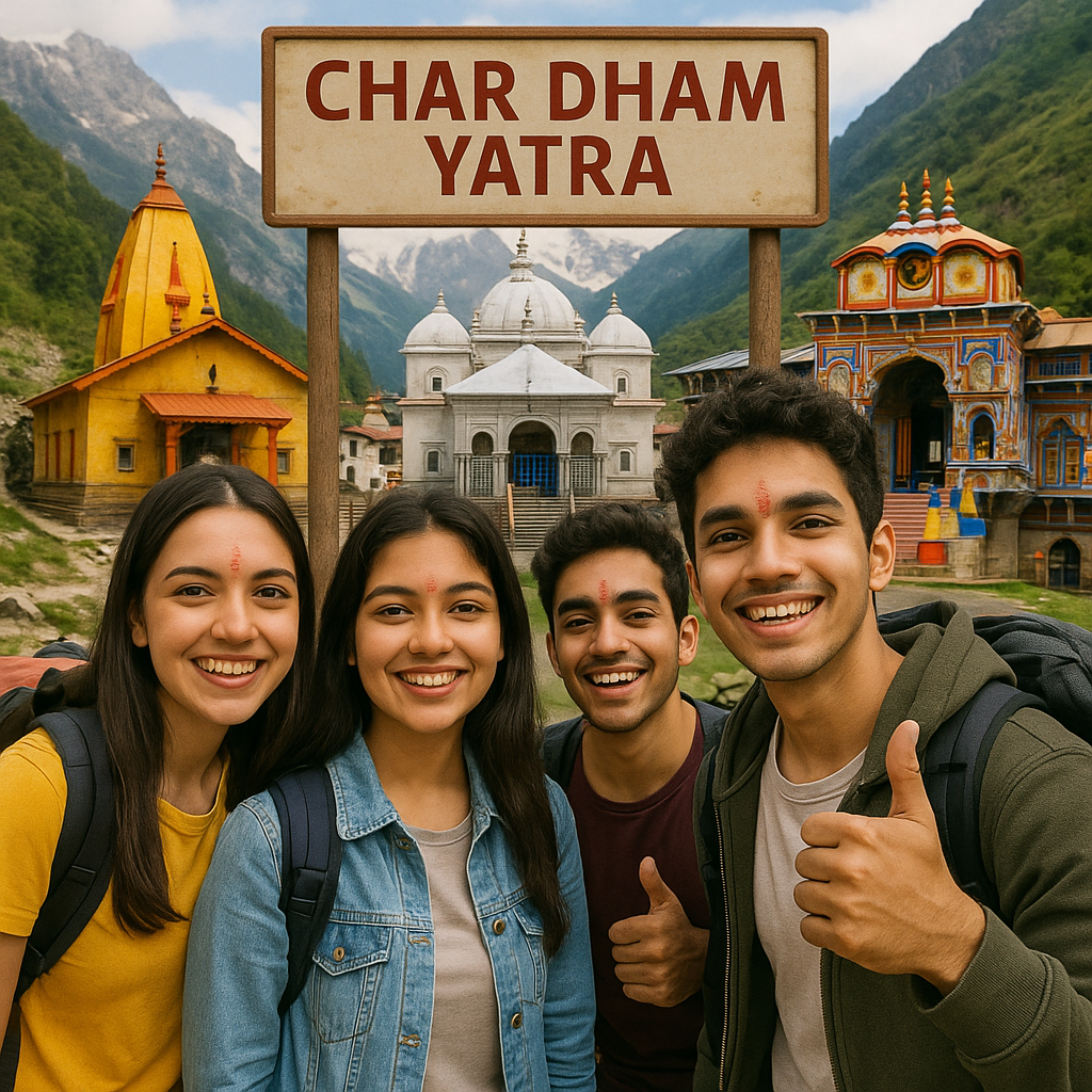 Gen Z youth participating in the Char Dham Yatra shared on reels